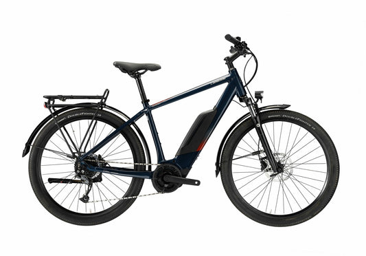 Vélo Electrique VTC Vae Lapierre Overvolt homme trekking 6.4 Bleu