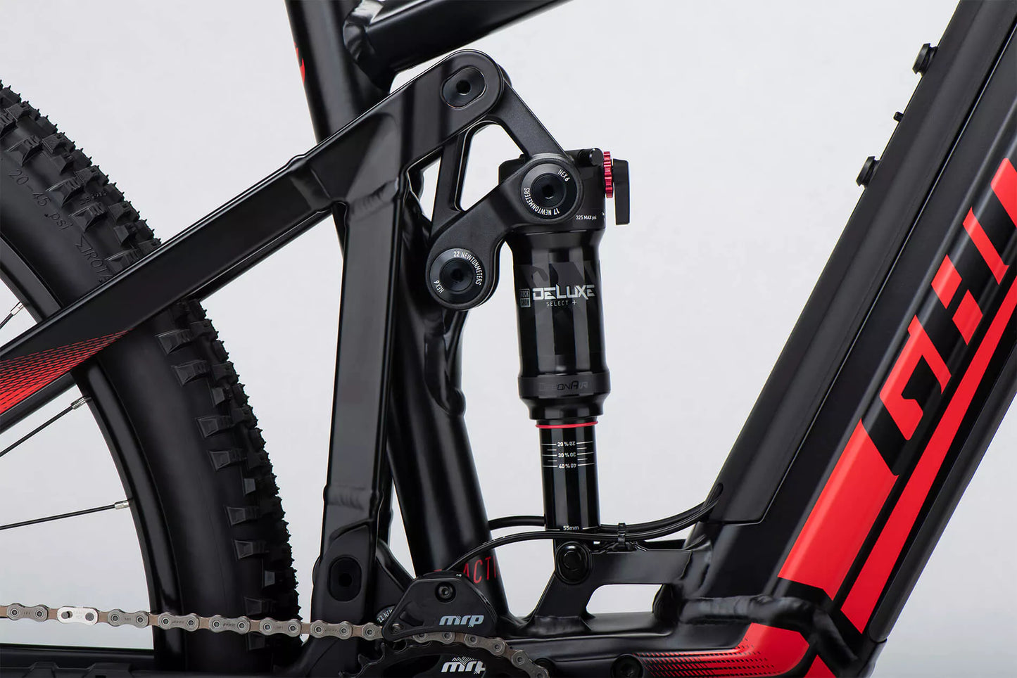 VTT Electrique tout-suspendu Ghost E-Riot Trail AL Essential noir