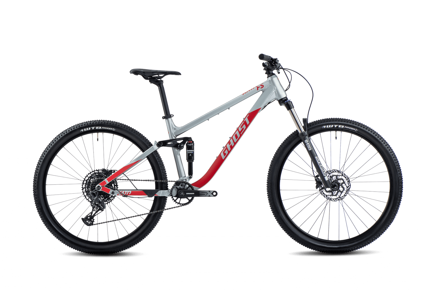 Vélo VTT Tout-suspendu Ghost Kato FS gris