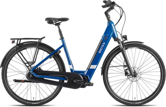 Vélo Electrique VTC Vae BESV  CT 2.3 LS cadre ouvert Bleu