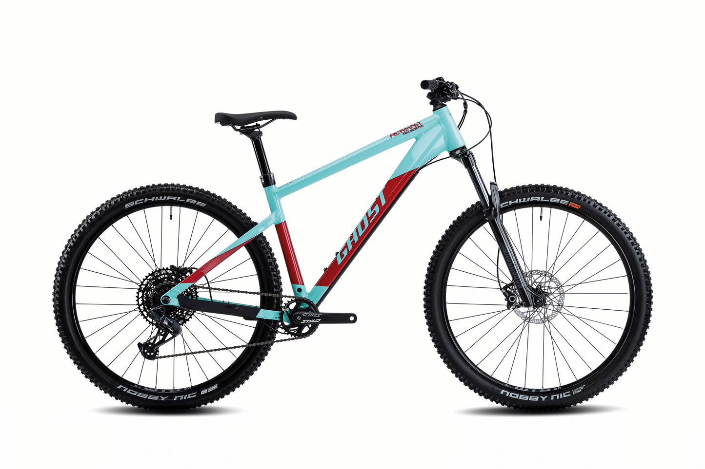 VTT Semi-rigide tout-terrain Ghost Nirvana bleu vif