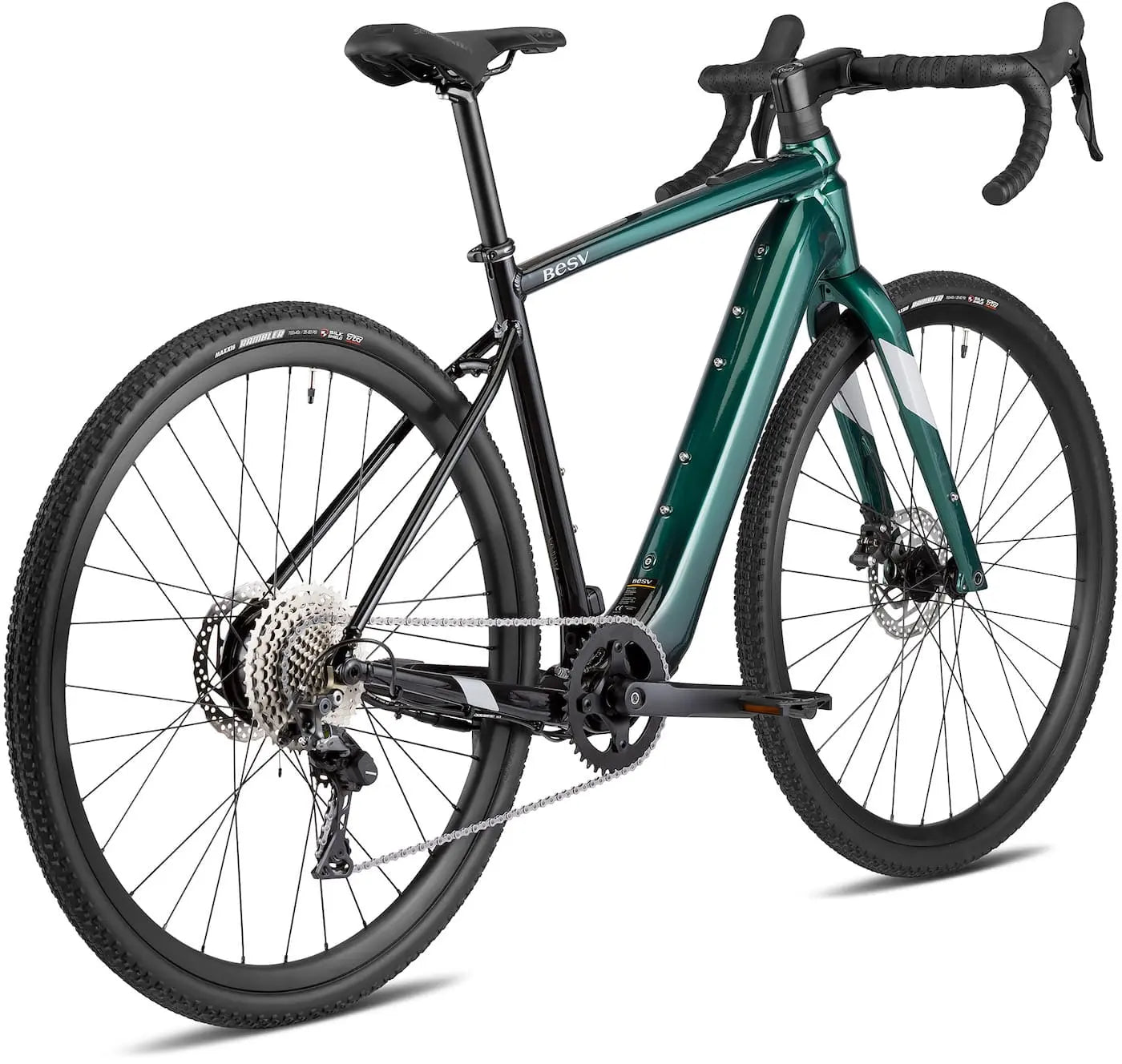 Vélo Gravel Electrique BESV JGR 1.1 vert malachite