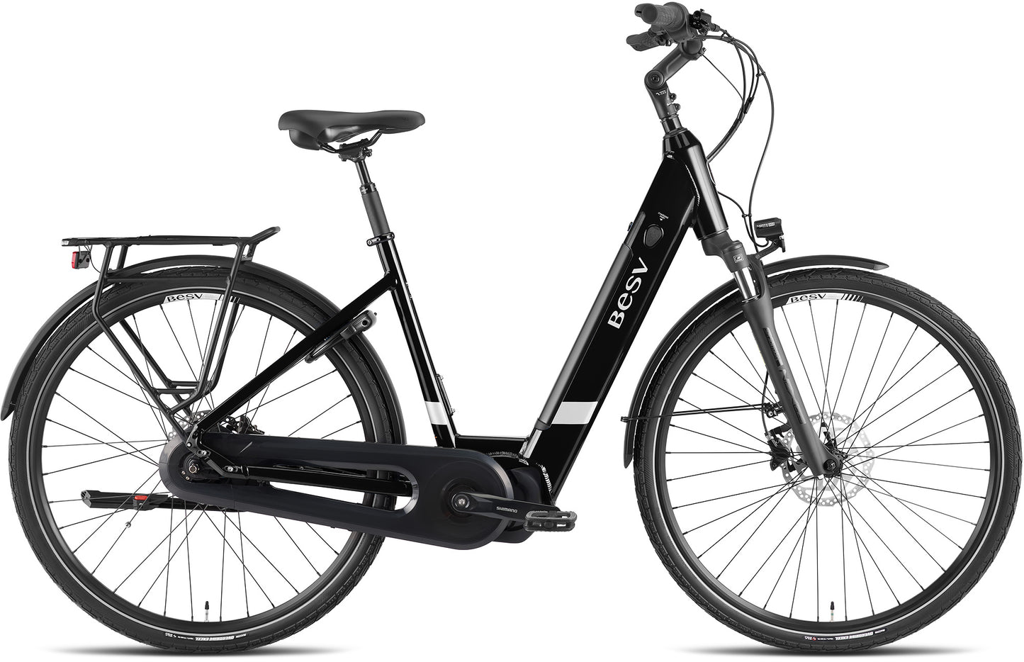 Vélo Electrique VTC Vae BESV  CT 2.3 LS cadre ouvert Noir