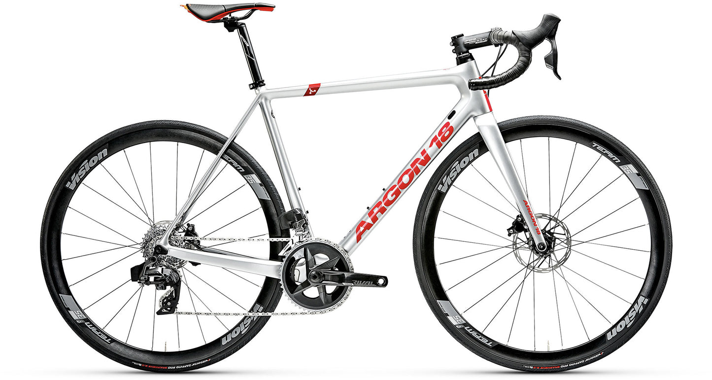 Vélo route Argon 18 modèle Galium CS Gris